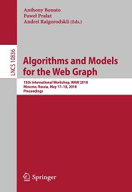 Algorithms and Models for the Web Graph: 15th International Workshop