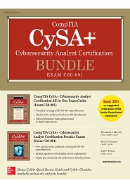CompTIA CySA+ Cybersecurity Analyst Certification Bundle (Exam CS0-001)