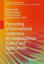Proceeding of International Conference on Computational Science and Applications: ICCSA 2021