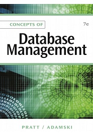 Concepts of Database Management, 7th Edition