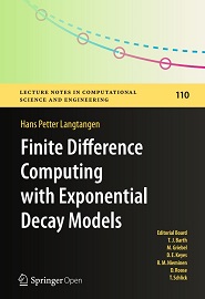 Finite Difference Computing with Exponential Decay Models