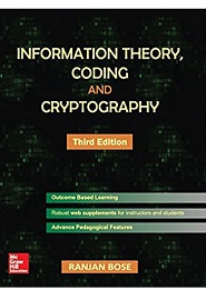 Information Theory Coding and Cryptography, 3rd Edition