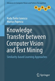 Knowledge Transfer between Computer Vision and Text Mining: Similarity-based Learning Approaches