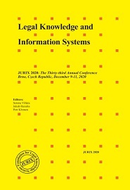 Legal Knowledge and Information Systems: JURIX 2020