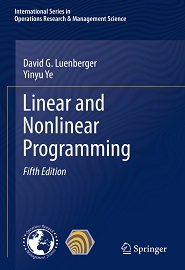 Linear and Nonlinear Programming, 5th Edition