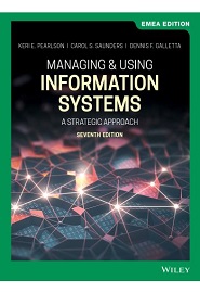 Managing and Using Information Systems: A Strategic Approach, 7th Edition