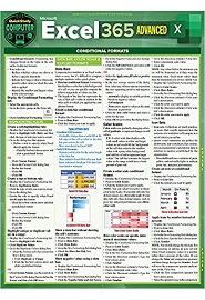 Microsoft Excel 365 Advanced (QuickStudy Computer)