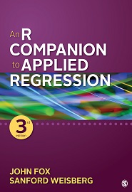 An R Companion to Applied Regression, 3rd Edition