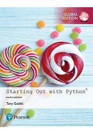 Starting Out with Python, 4th Global Edition