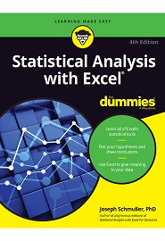 Statistical Analysis with Excel For Dummies, 4th Edition