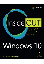 Windows 10 Inside Out, 3rd Edition